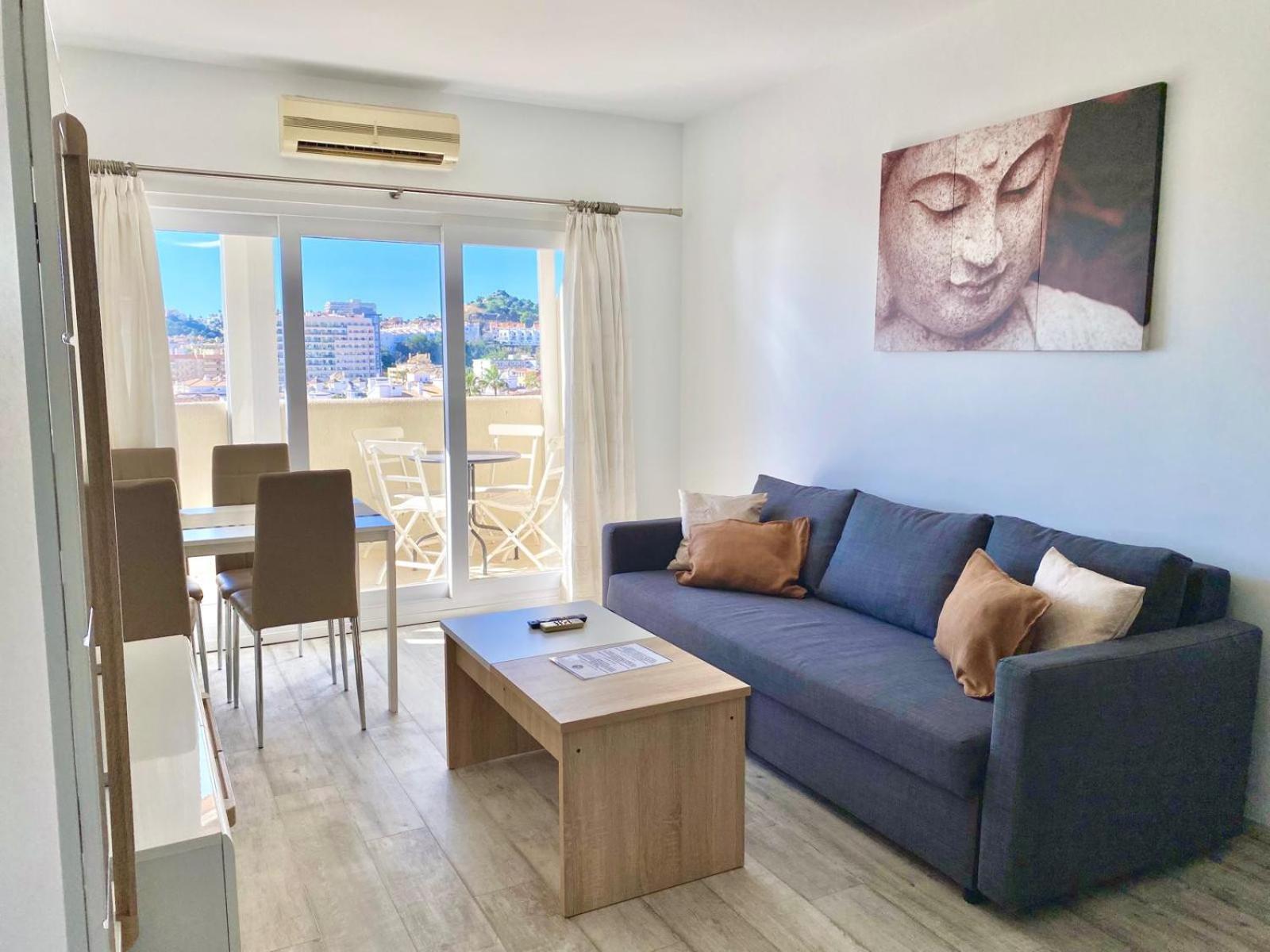 El Estudio De La Playa Benalbeach New 1Bd, Piscinas, Playa Y Vistas Al Mar Ref504 Бенальмадена Екстер'єр фото