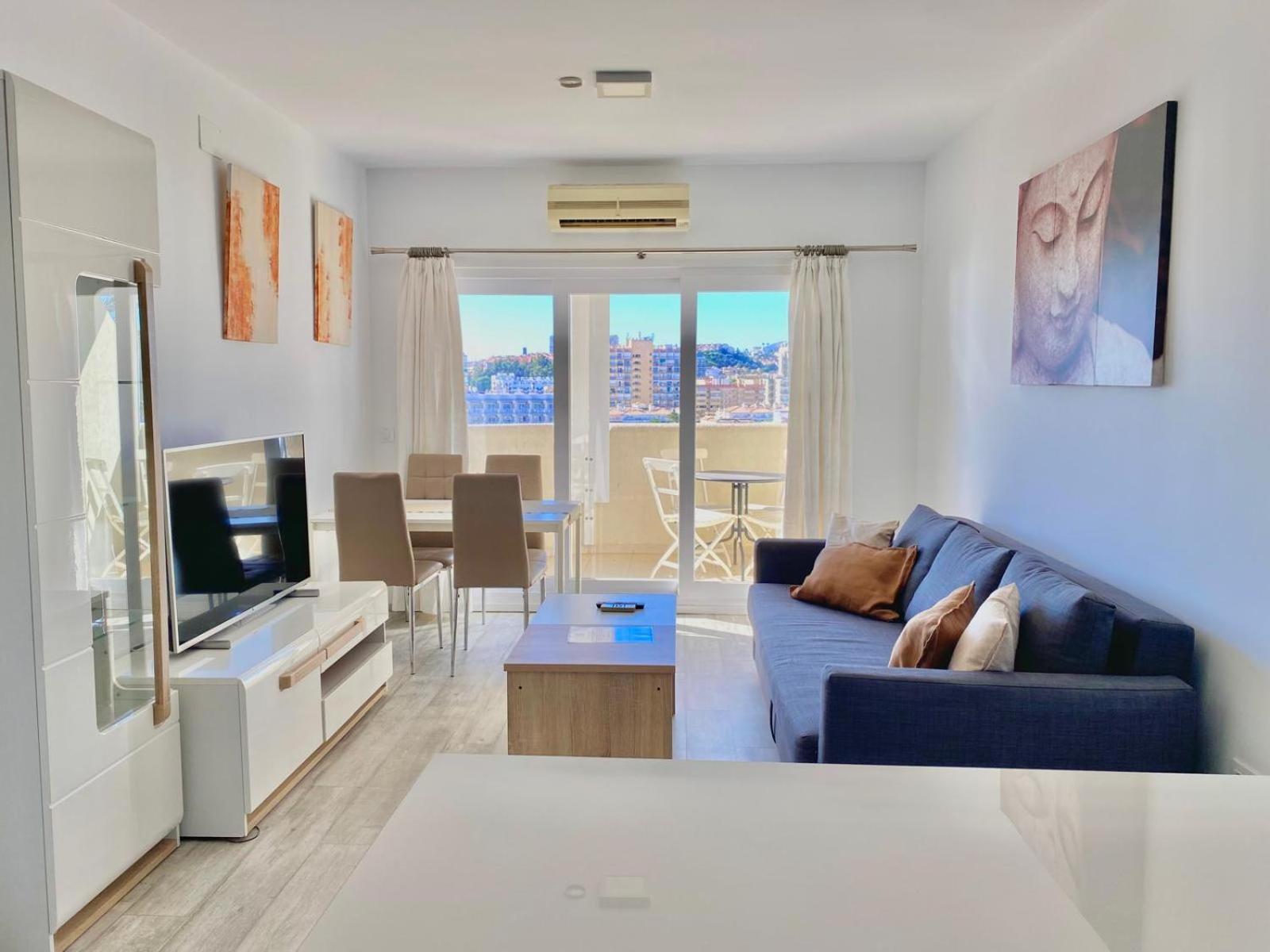 El Estudio De La Playa Benalbeach New 1Bd, Piscinas, Playa Y Vistas Al Mar Ref504 Бенальмадена Екстер'єр фото